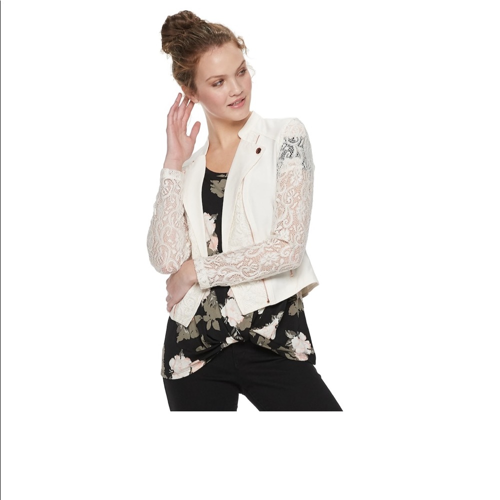 white Lace Jacket